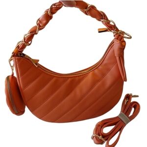 Kayla + Ava Faux Leather Shoulder Bag Set NWT